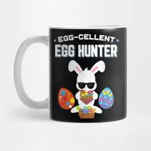 Egg-cellent Egg Hunter Easter Boys Girls Bunny Gift Mug